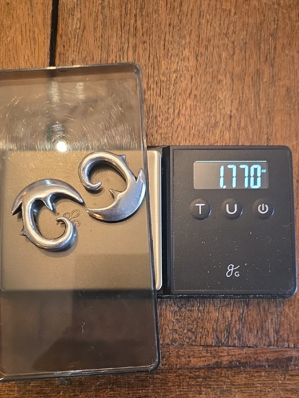 Sterling Silver Diablo Body Art Ear Weights